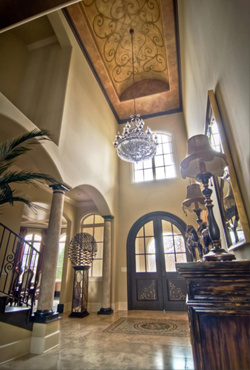 Brentwood, TN., Governors Club customer’s stunning entryway makeover.