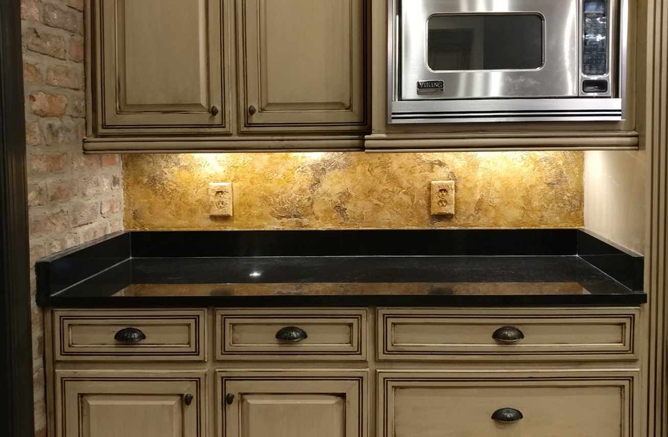 Italian back splash - color glazed E