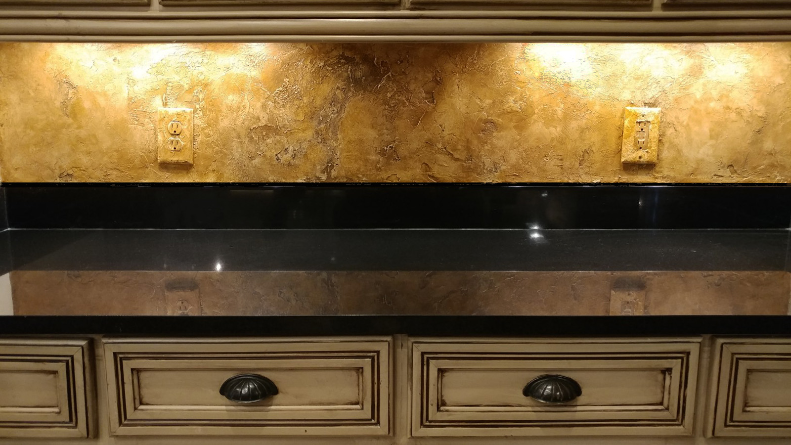 Italian back splash - color glazed E