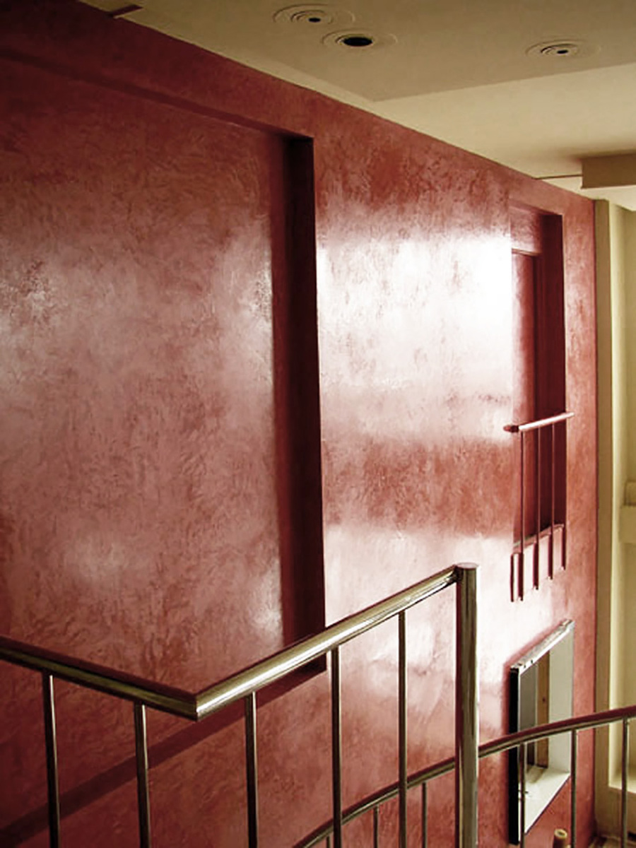 Venetian Plaster walls